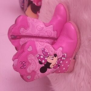 Minnie mouse cowgirl boots